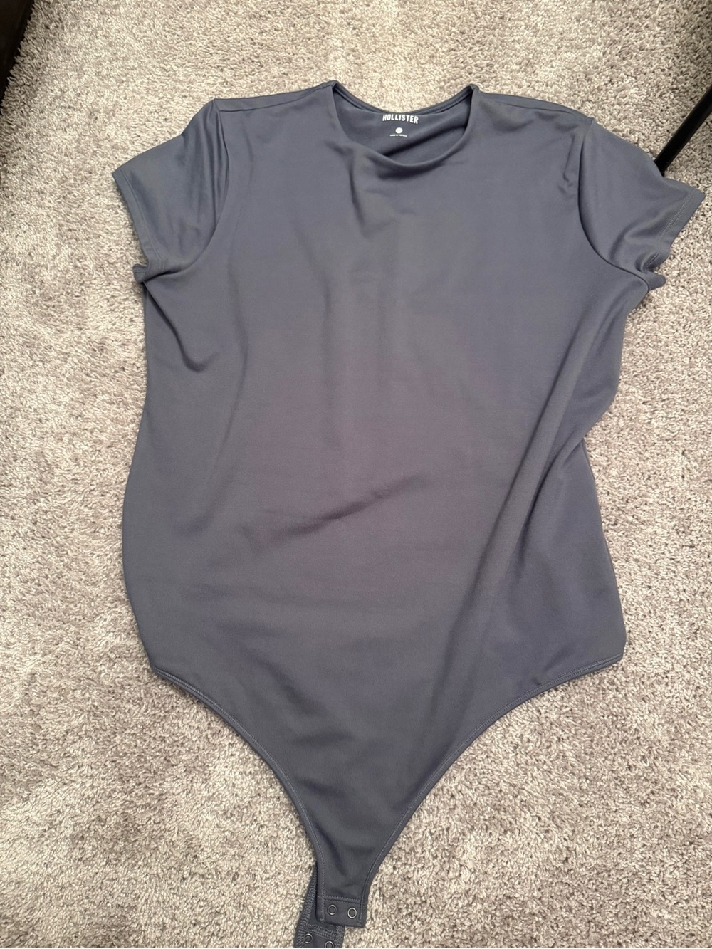 Hollister Black Short-Sleeve womens One-Piece Bodysuit